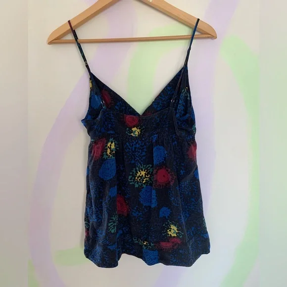 Wilfred 100% Silk Floral Babydoll Camisole - Picture 2 of 4
